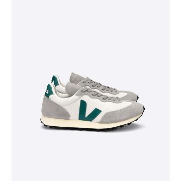 Veja RIO BRANCO HEXAMESH Hardloopschoenen Heren Silver/White | NL 169MQZ